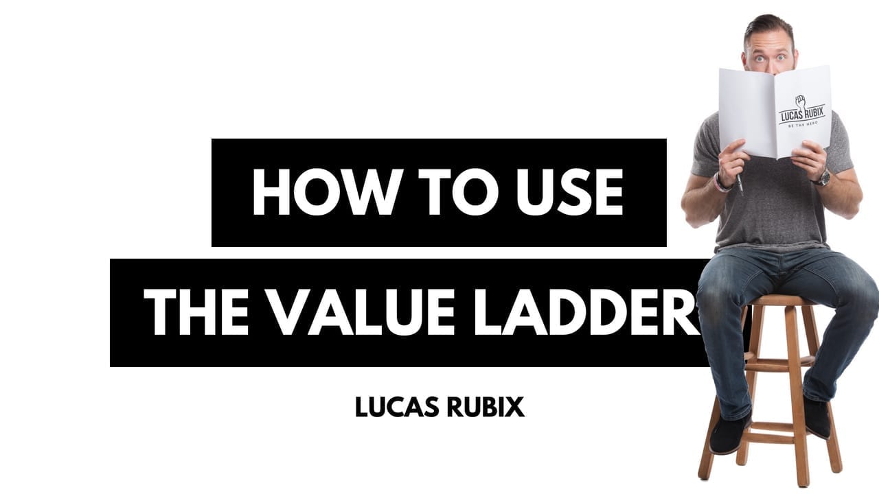 How to use the value ladder in your coaching business with Lucas Rubix Lucas Rubkiewicz coaching business ninja