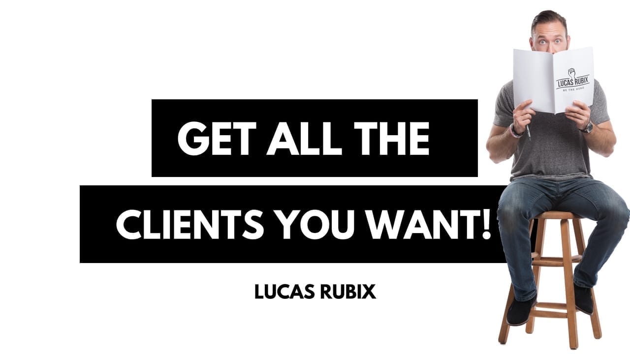 How To get more online clients with Lucas rubix LucasRubix Rubkiewicz the coaches coach the coaches corner